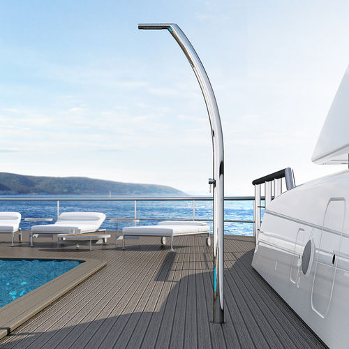 Doccia per yacht - YACHT Y SB BC M - Inoxstyle - in acciaio inossidabile / per pontile / per barca