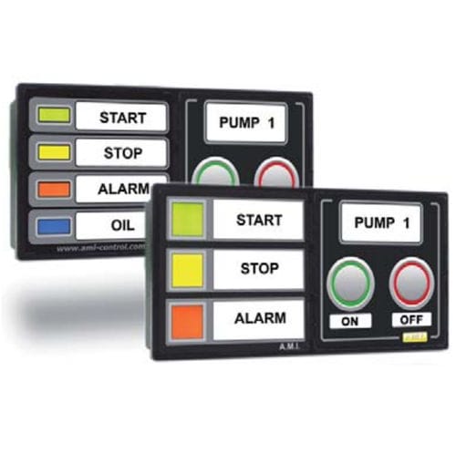 Pannello indicatore per nave - PAN35SH & PAN45SH - A.M.I. - per impianto / LED