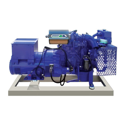 Gruppo elettrogeno diesel - GEB H60 45 - AS LABRUNA s.r.l. - per barca / insonorizzato