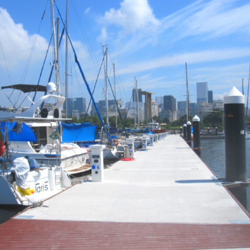 Pontile galleggiante - PFC 4012 - Lindley Marinas - di ormeggio / per marina / per porto