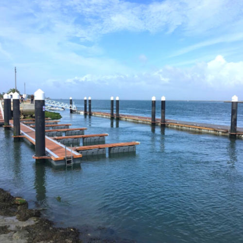 Guidapalo in acciaio - Lindley Marinas - per pontile