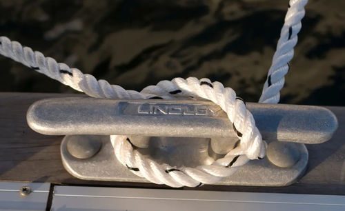 Galloccia d'ormeggio per barca - Lindley Marinas - piatta / in ghisa di alluminio