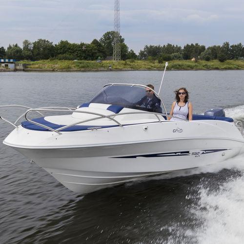 Day cruiser fuoribordo - 520 - Galia Boats - open / con dual console / max. 7 persone
