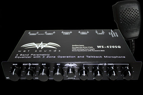 Equalizzatore audio marino - WS-420SQ - Wet Sounds