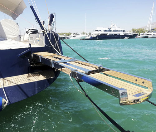 Passerella idraulica - NV APOLLON 4ST - NV | SuperYacht Accessories - per yacht / modulare