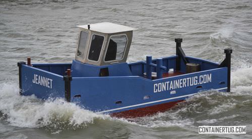 Barca professionale mini rimorchiatore - ContainerTug 600S - ContainerTug B.V. - in alluminio