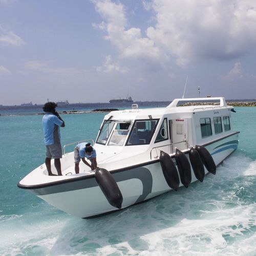 Barca professionale barca per trasporto passeggeri - Touring 48 Ferry - SMART OWN - fuoribordo / GRP