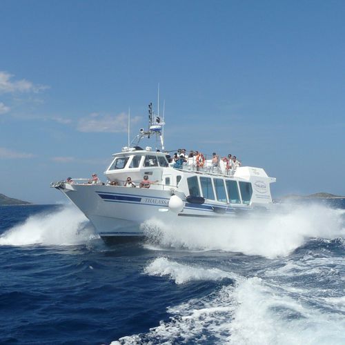 Barca professionale battello turistico - THALASSA STAR  - MARTINEZ CONSTRUCTIONS NAVALES - entrobordo / diesel / in poliestere
