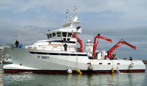 Nave da pesca professionale tonniera - ST 900271 - MARTINEZ CONSTRUCTIONS NAVALES - in poliestere