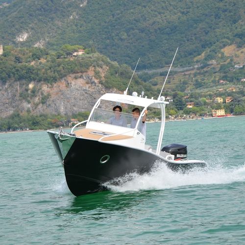 Walkaround in alluminio - 25 WA - NAUTICA CANCELLI CESARE - fuoribordo / con console centrale / open