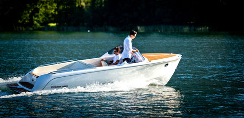 Runabout entrobordo - Eclipse 580 - Boote Marian GmbH - con dual console / open / tradizionale