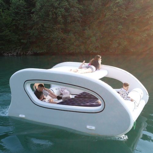 Barca open multiscafo - 450 - Hovercraft d.o.o. - fuoribordo / elettrosolare / con console laterale