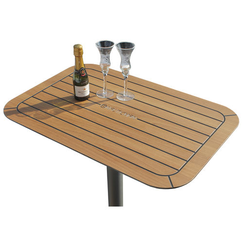 Tavolo per barca - t004 - NAUTICMAN® - per yacht / in teak