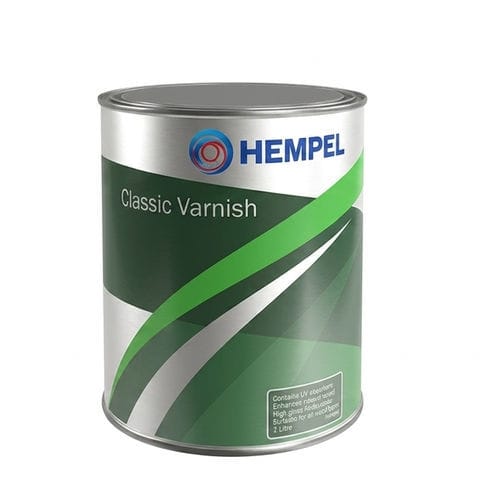 Vernice trasparente per barca - 02080 - Hempel Yacht - per legno / monocomponente / lucida