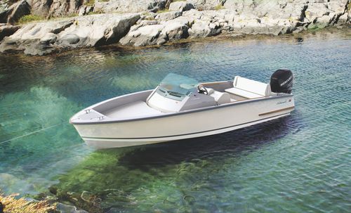 Cabin-cruiser fuoribordo -  UTILITY 23 - Cormate - open / con console laterale / max. 7 persone