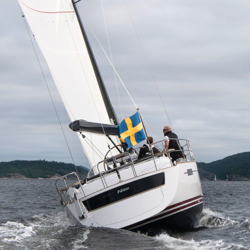 Barca a vela da crociera - N451 CC - Najad - con 3 cabine / con bompresso / con doppio timone a ruota