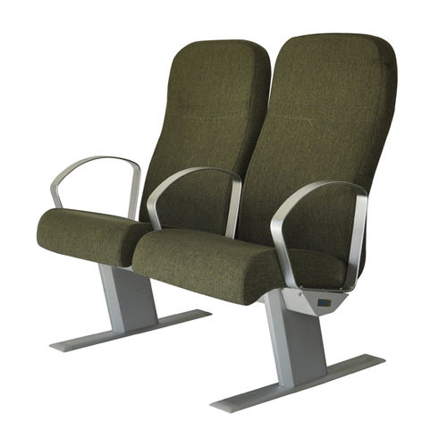 Sedile per nave passeggeri - MD100 - Seaborn International Limited - con braccioli / con schienale alto / 2 posti