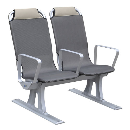 Sedile per nave passeggeri - Fresco - Seaborn International Limited - con braccioli / con schienale alto / 2 posti