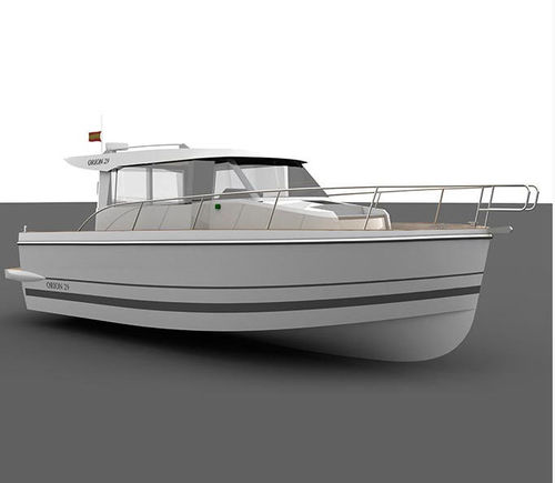 Cabinato entrobordo - Orion 29 - ALBATROSS YACHTS - con scafo semiplanante / hard-top / con 1 cabina