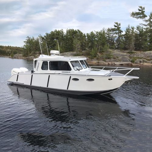 Barca professionale patrol boat - 31’ - Stanley Aluminum Boats - fuoribordo