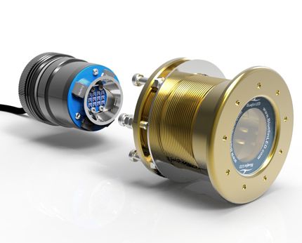 Illuminazione subacquea per barca - Mako M24 Hi Power - BluefinLed - LED / filomuro / per scafo in alluminio