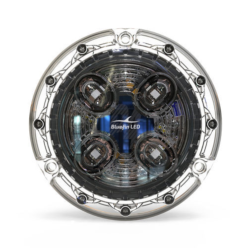 Illuminazione subacquea per barca - Piranha P4 Polymer  - BluefinLed - per yacht / LED / per montaggio in superficie