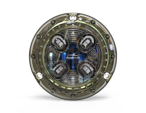 Illuminazione subacquea per barca - Piranha P4 X Hi Power - BluefinLed - per yacht / LED / per montaggio in superficie