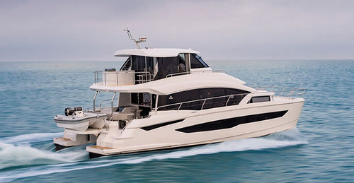 Motor-yacht catamarano a motore - 54 - AQUILA POWER CATAMARANS - da crociera / con fly