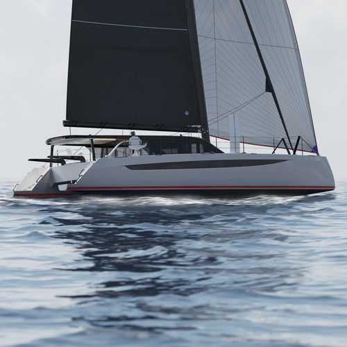 Sailing-yacht catamarano - 56  - HH CATAMARANS - da crociera / con 2 cabine / con 3 cabine