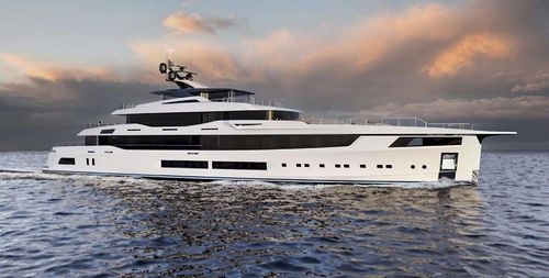 Mega-yacht da crociera - 59M - LOGICA YACHTS Srl - raised pilothouse / in acciaio