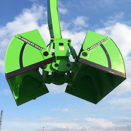 Benna di scarico idraulico - Clamshell - Kardesler Kepçe Gemi Mak. Ins. San. Ve Tic. Ltd. Sti. - per navi portarinfuse