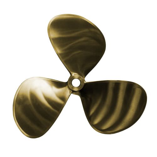 Elica per barca - Goldline GL355 - Michigan Marine Propulsion - a passo fisso / albero dell'elica / 3 pale