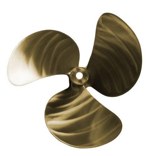 Elica per barca - Powerline PL375 - Michigan Marine Propulsion - a passo fisso / albero dell'elica / 3 pale