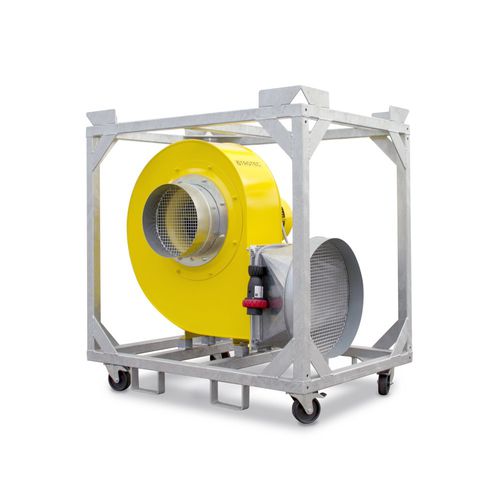 Ventilatore per cantiere navale - TFV 300 - TROTEC GmbH - per grandi volumi / centrifugo / assiale