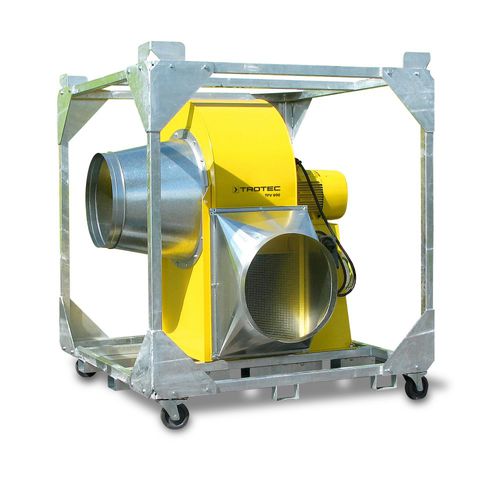 Ventilatore per cantiere navale - TFV 900 - TROTEC GmbH - per grandi volumi / centrifugo / assiale