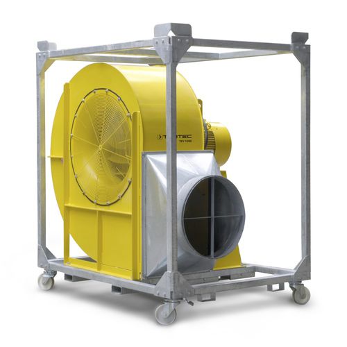Ventilatore per cantiere navale - TFV 1200 - TROTEC GmbH - per grandi volumi / centrifugo / assiale