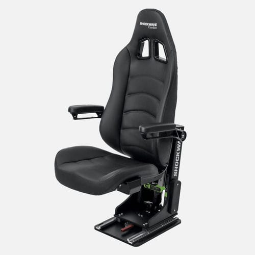 Sedile pilota - SW-S2-1200  - Shockwave Seats - per barca ad uso professionale / per barca offshore / con braccioli