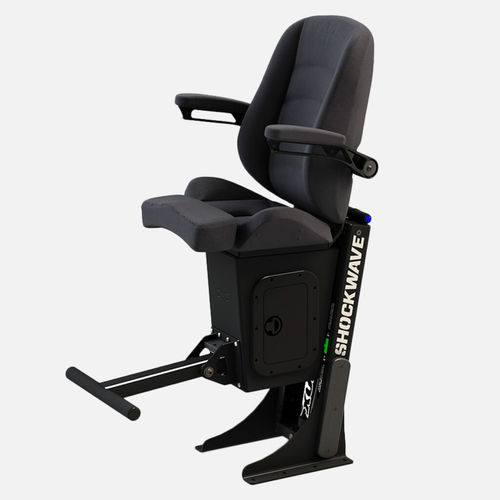 Sedile pilota - SW-S3-12014  - Shockwave Seats - per barca ad uso professionale / per barca offshore / con braccioli