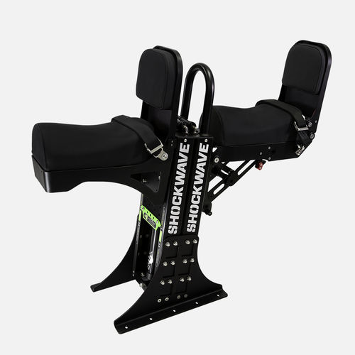 Sedile jockey - SW-S3LD-2410 - Shockwave Seats - per barca ad uso professionale / per barca offshore / con sospensione