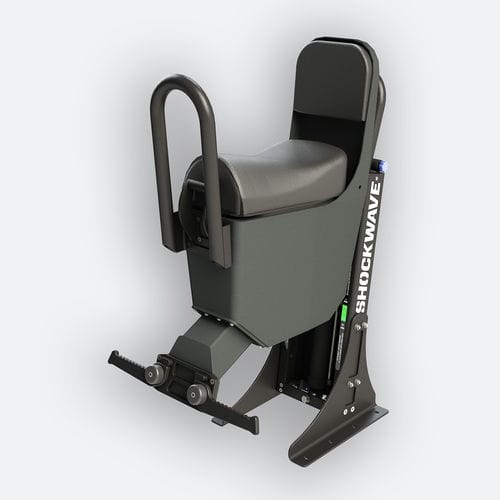 Sedile jockey - SW-S3L-2414 - Shockwave Seats - per barca / con braccioli / regolabile