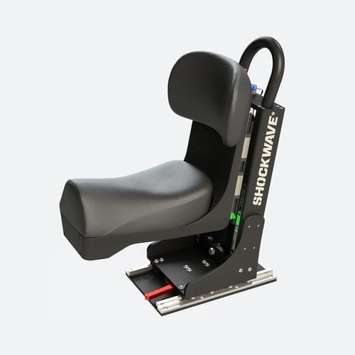 Sedile jockey - SW-S2-2400-LP - Shockwave Seats - per barca / regolabile / 1 posto