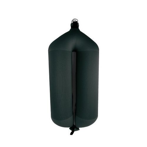 Parabordo per barca - T84 - FENDERTEX - tubolare / nero / blu
