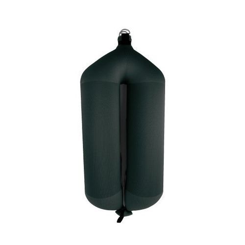Parabordo per barca - T124 - FENDERTEX - tubolare / nero / blu