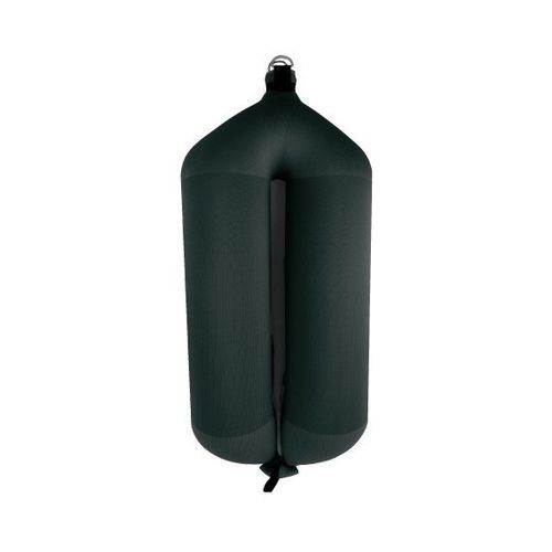 Parabordo per barca - T207 - FENDERTEX - tubolare / nero / grigio