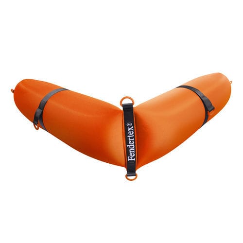 Parabordo ad angolo - FENDERTEX - per marina / per pontile / nero