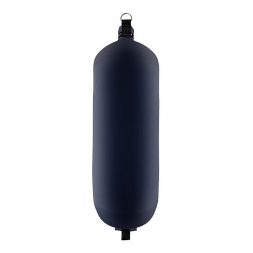 Parabordo per barca - C73 - Fendertex - cilindrico / nero / blu