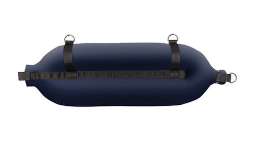 Parabordo per barca - T104 - Fendertex - tubolare / nero / blu