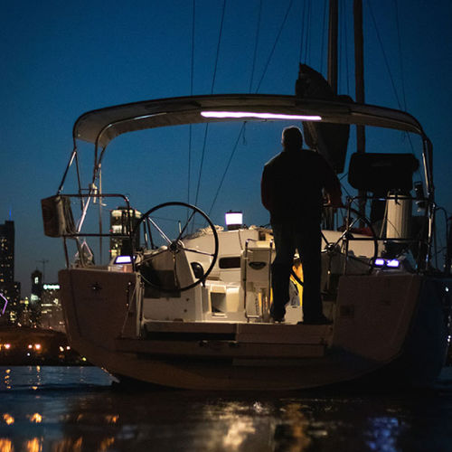 Illuminazione per barca - Kanvaslight - Totallux B.V - per yacht / in tessuto