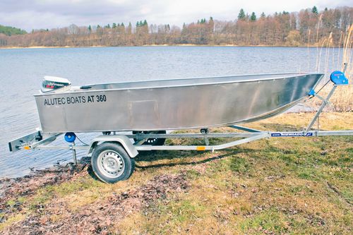 Bay boat fuoribordo - AT-500  - ALUTEC BOATS - da pesca sportiva / max. 6 persone