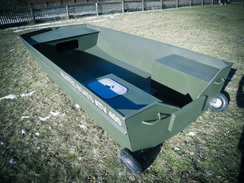 Jon boat fuoribordo - ATV-360 - ALUTEC BOATS - da pesca sportiva / max. 4 persone
